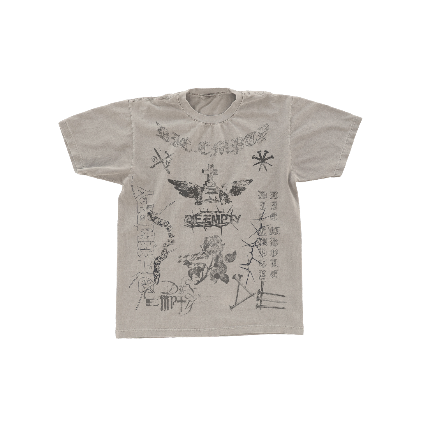 cream flash tee