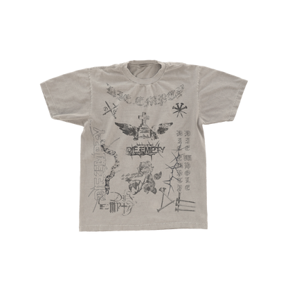 cream flash tee