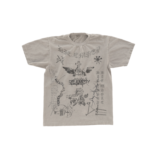 cream flash tee