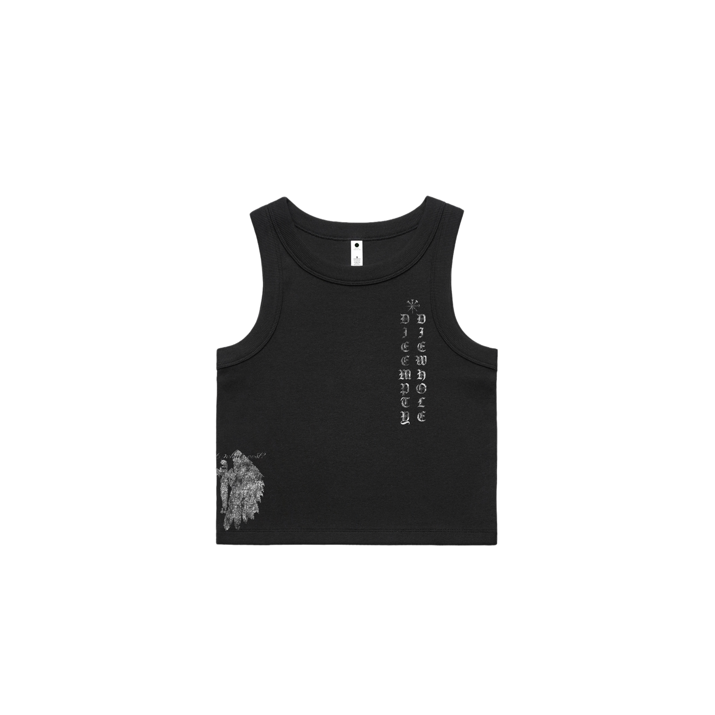 angel ribbed tank