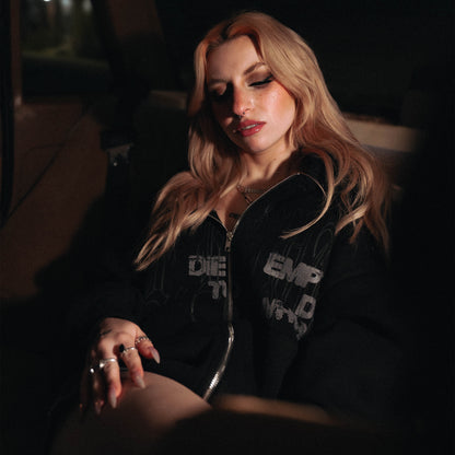 the heavyweight zip hoodie