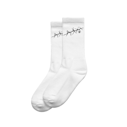 white socks